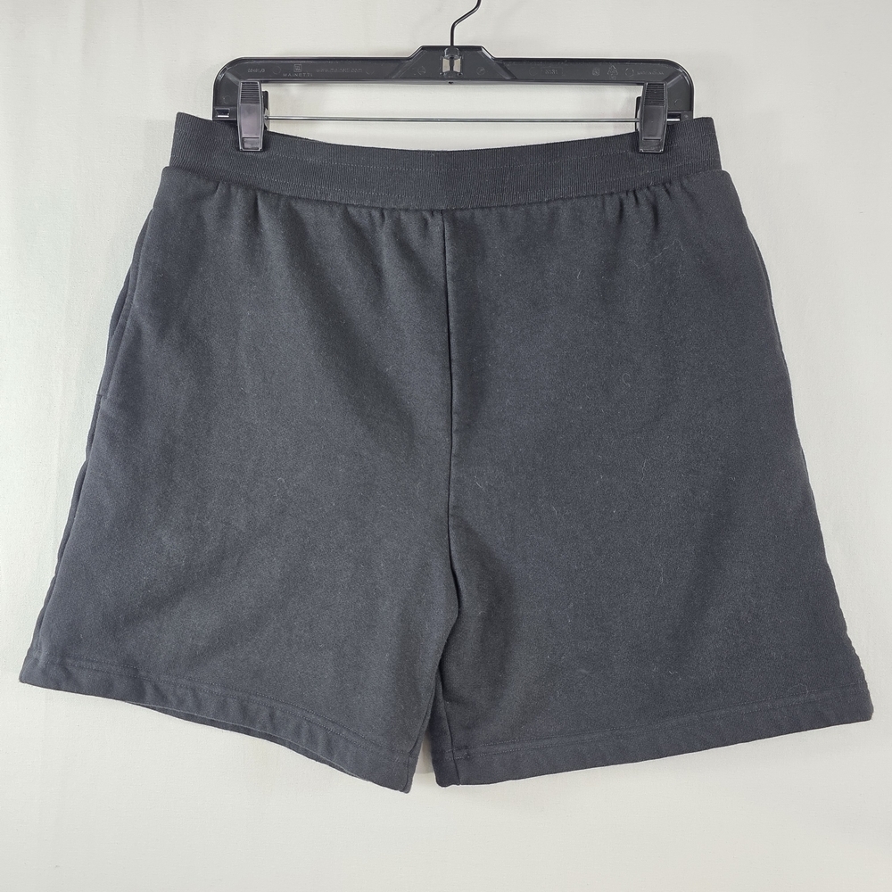 Men's Performance  french terry cotton Shorts in black